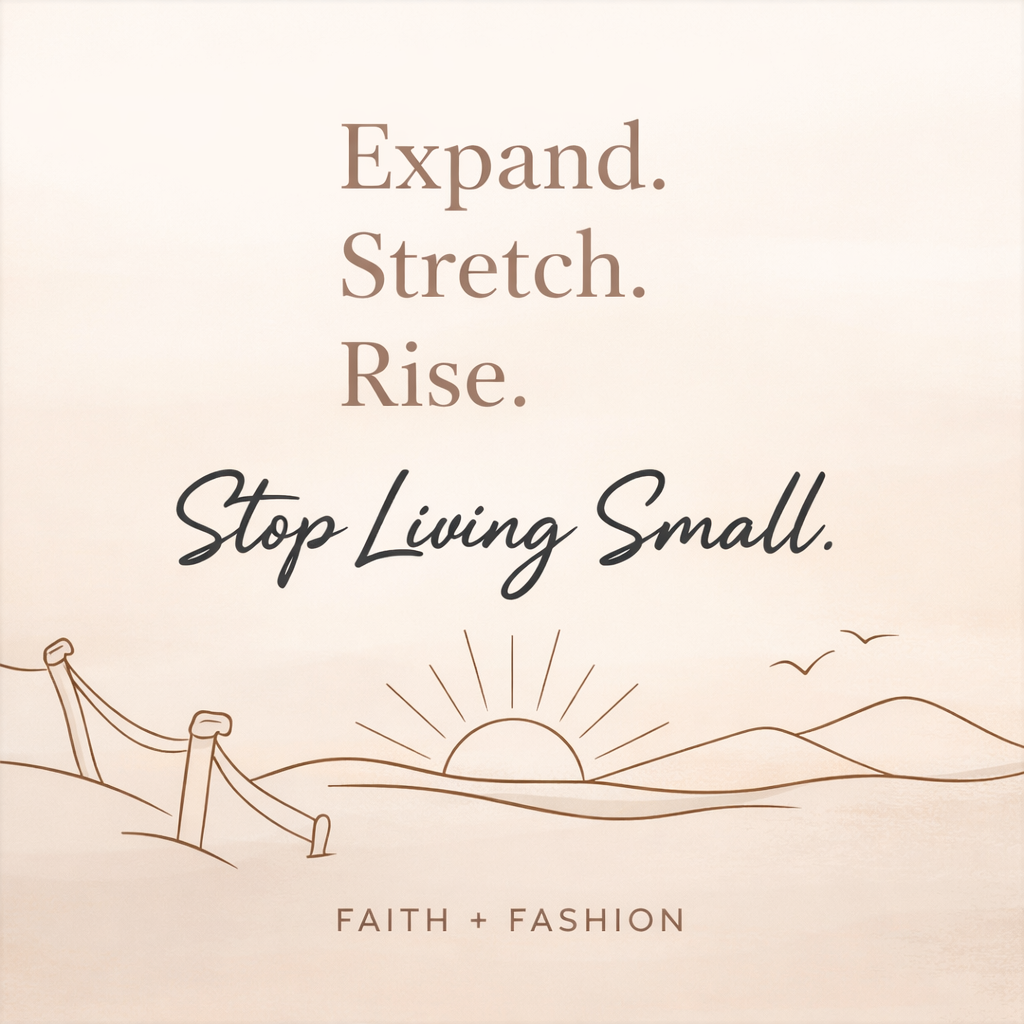 Stop Living Small: The Courage to Expand