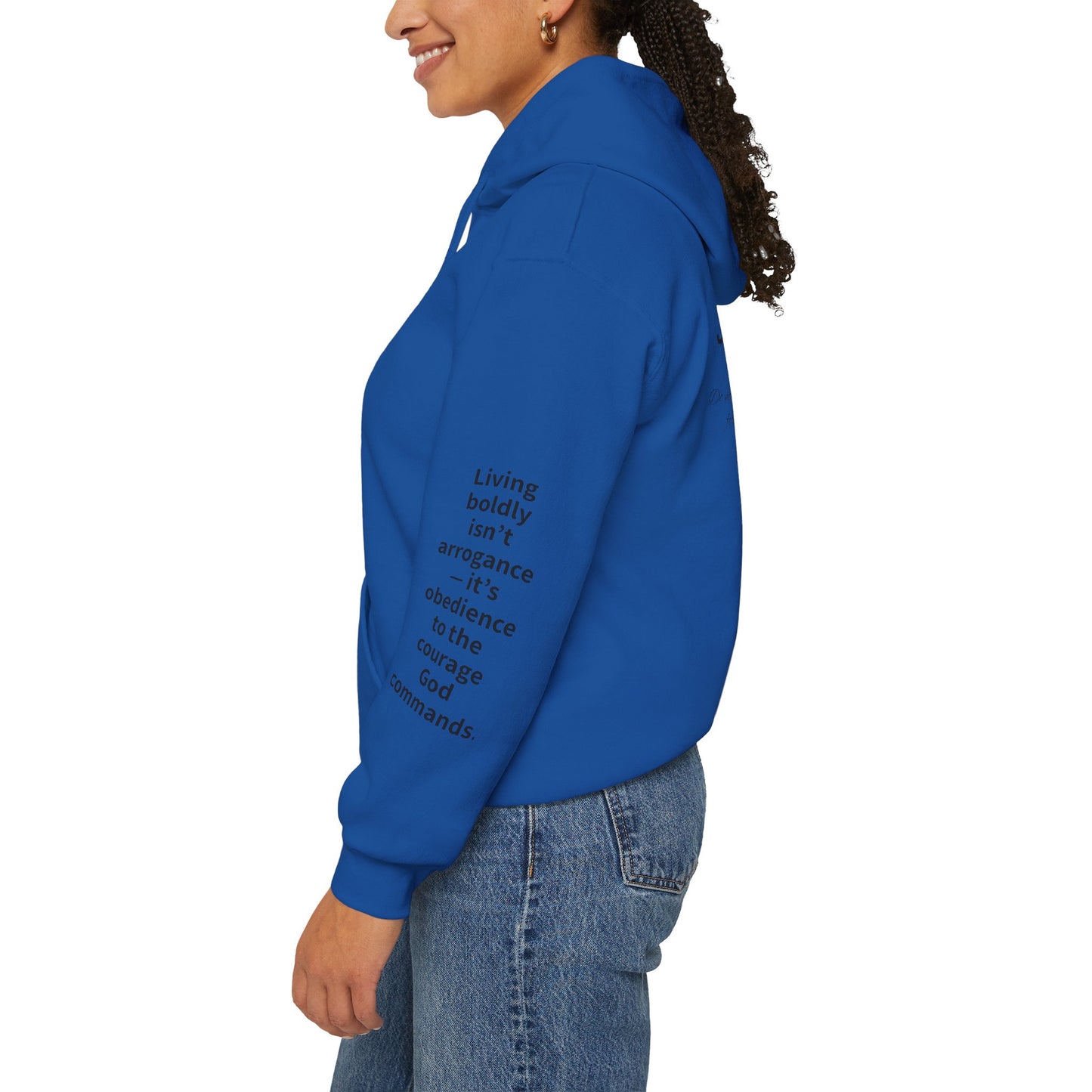 Joshua 1:9 • Be Strong & Courageous • Unisex Hoodie