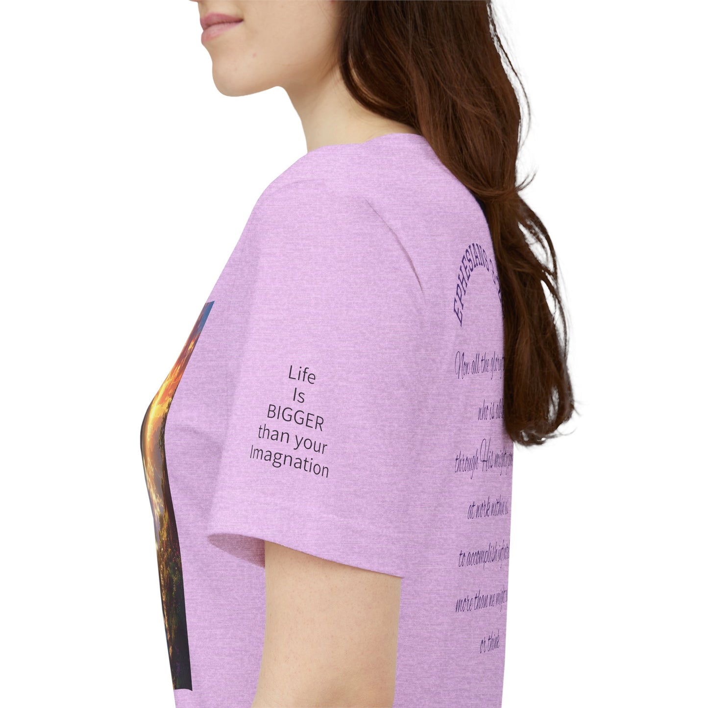 Ephesians 3:20 — Faith Moves Tee