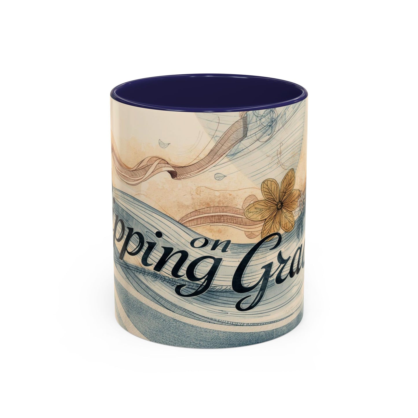 Sipping on Grace – Floral Watercolor Mug