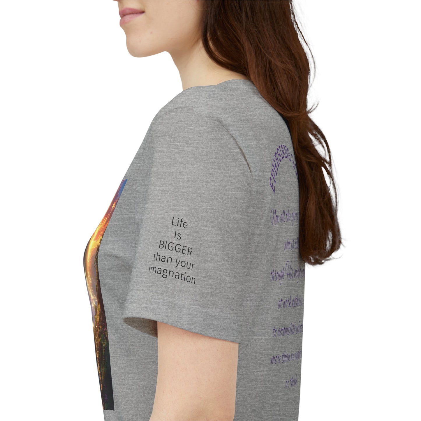 Ephesians 3:20 — Faith Moves Tee