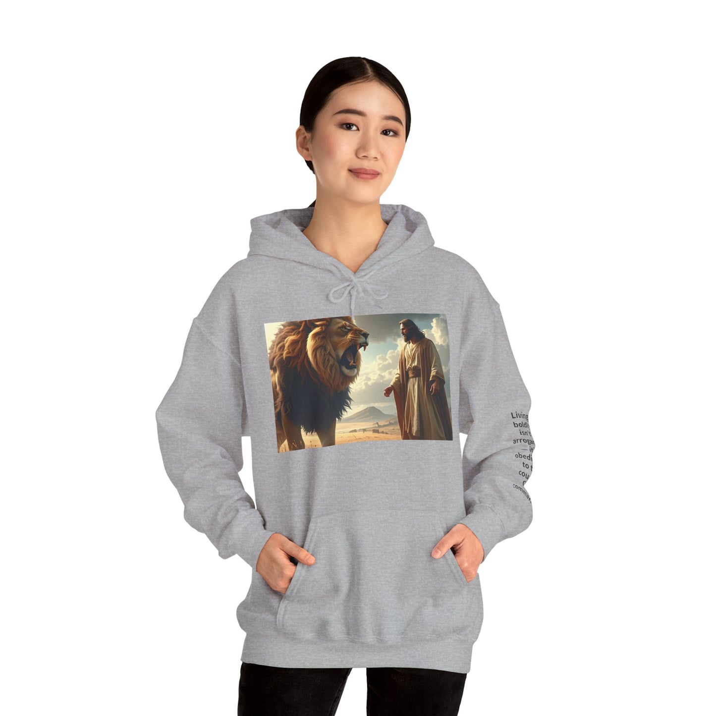 Joshua 1:9 • Be Strong & Courageous • Unisex Hoodie