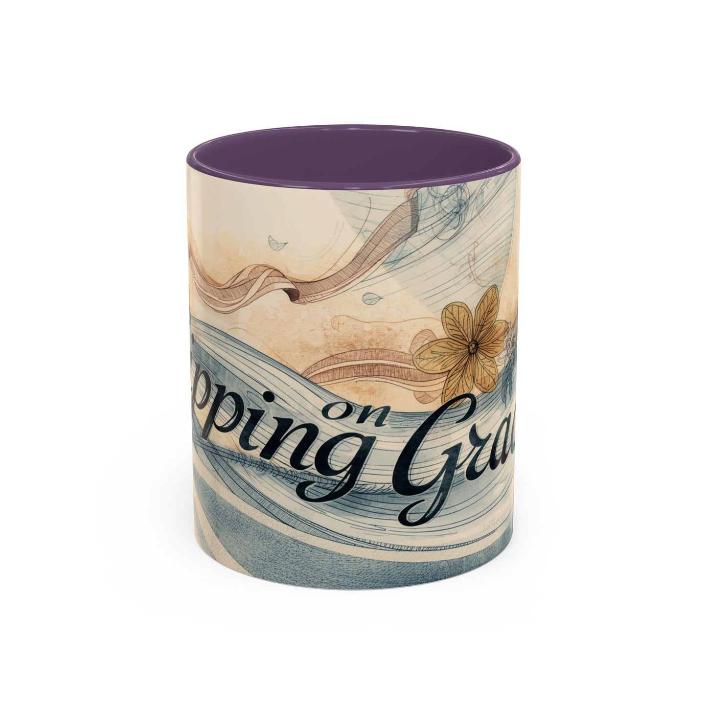 Sipping on Grace – Floral Watercolor Mug
