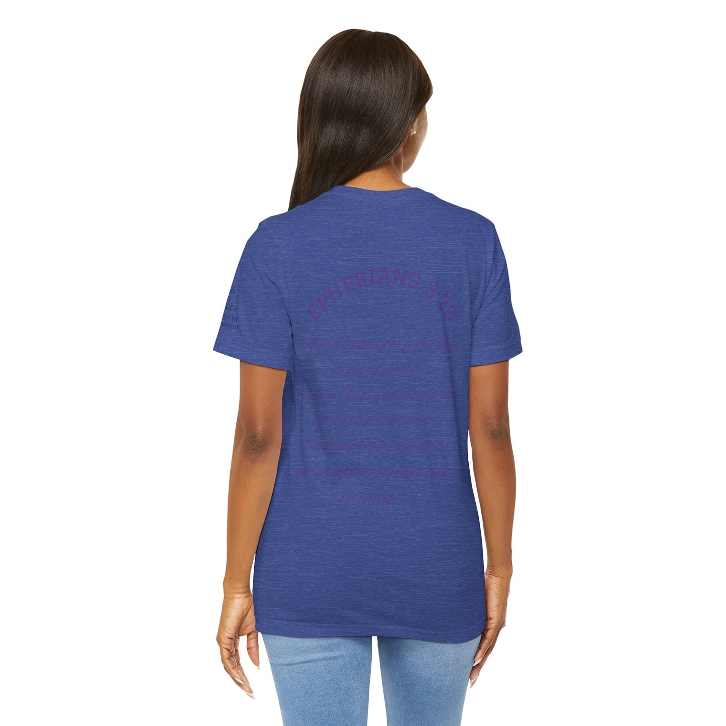 Ephesians 3:20 — Faith Moves Tee