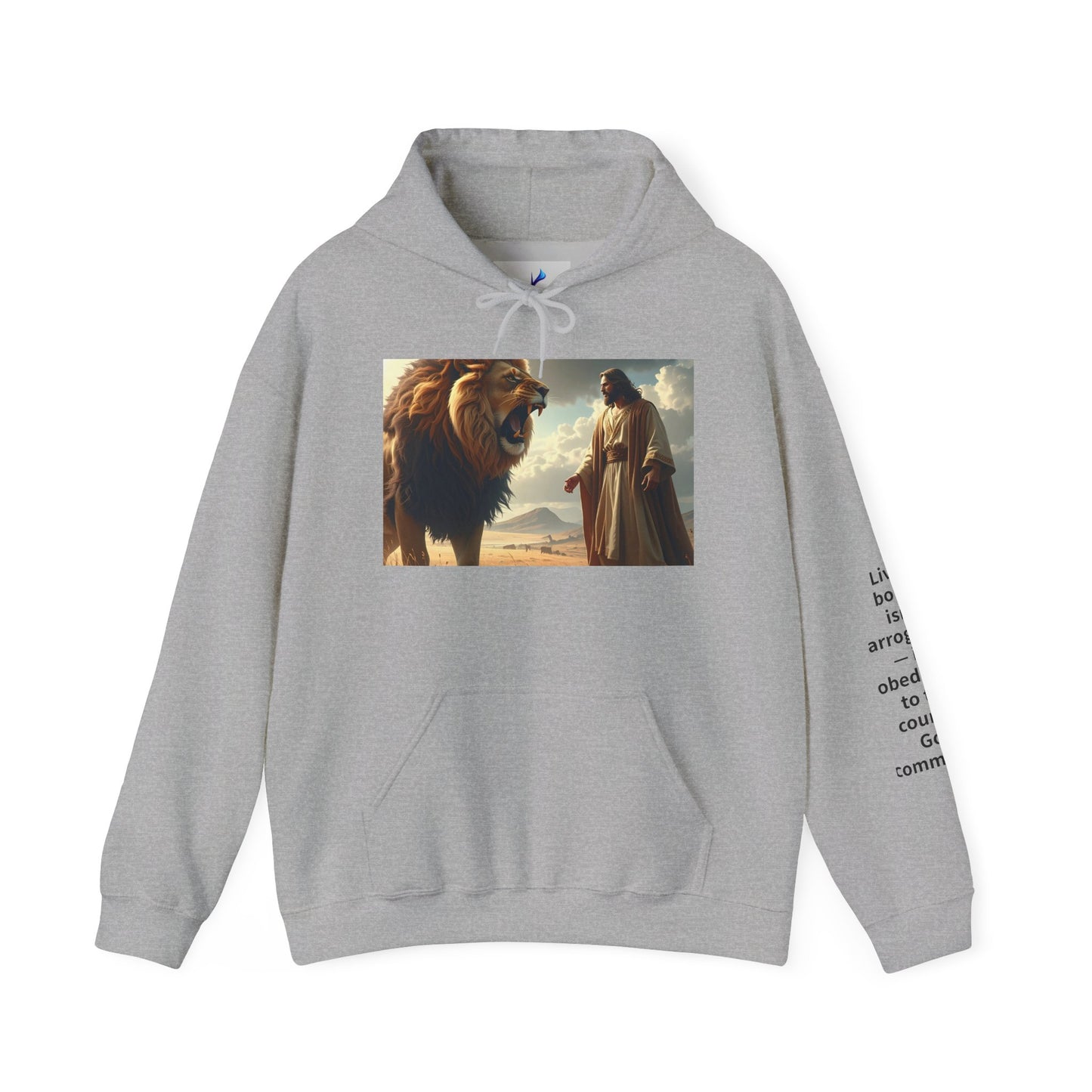 Joshua 1:9 • Be Strong & Courageous • Unisex Hoodie