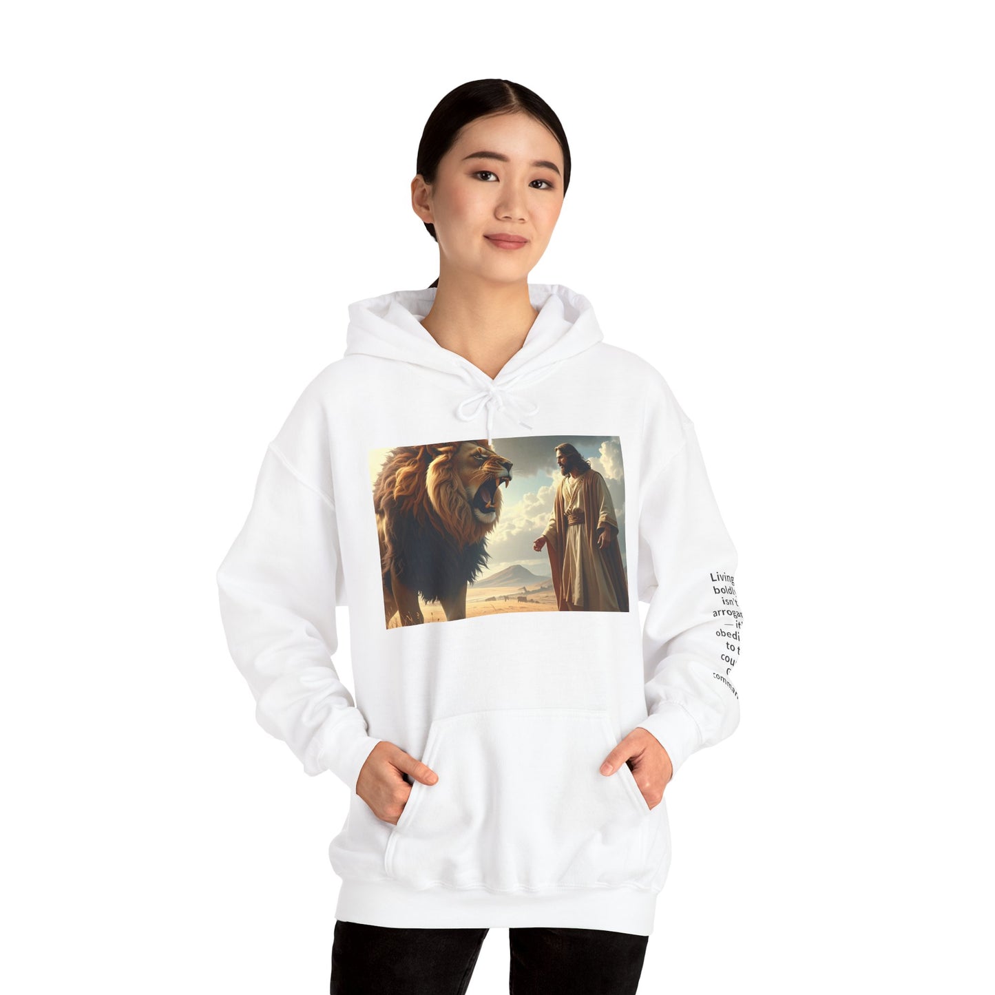 Joshua 1:9 • Be Strong & Courageous • Unisex Hoodie
