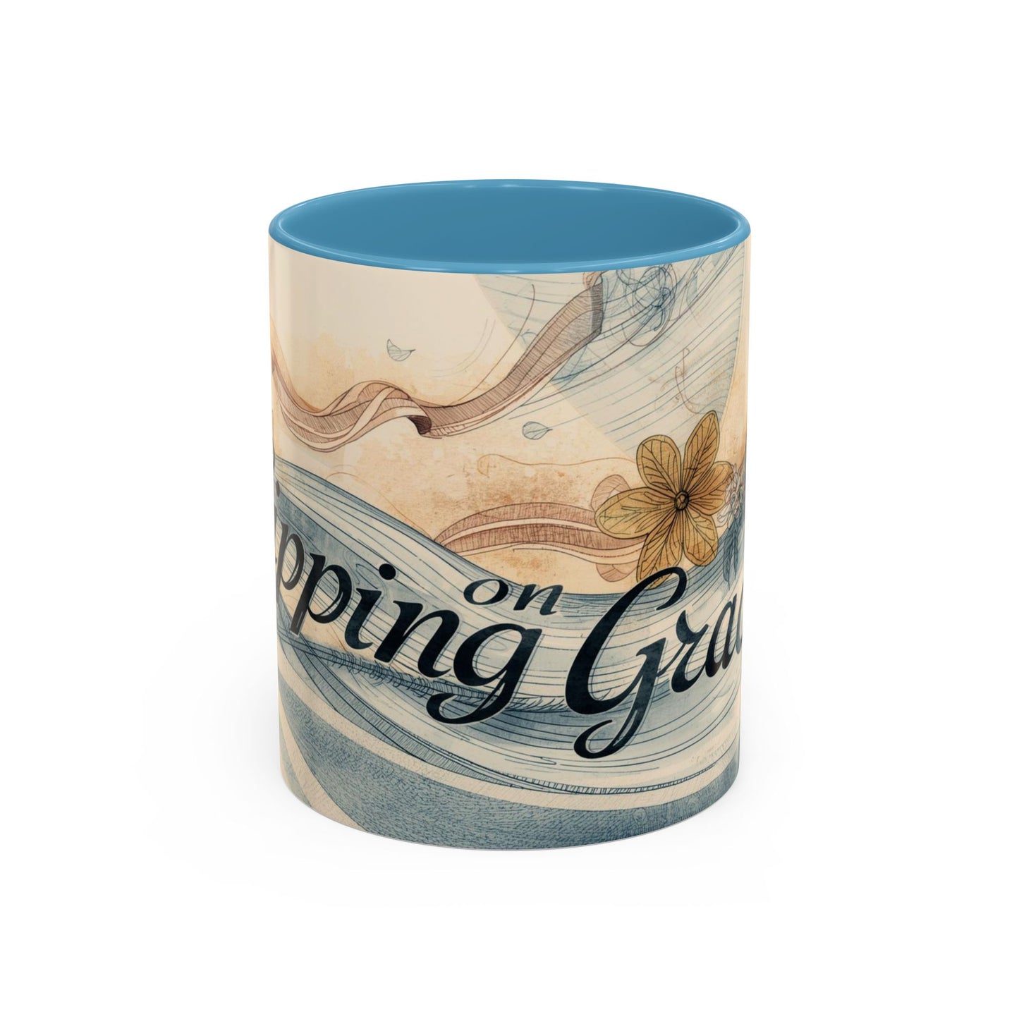 Sipping on Grace – Floral Watercolor Mug