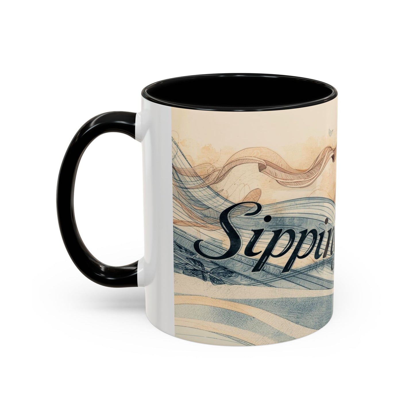 Sipping on Grace – Floral Watercolor Mug