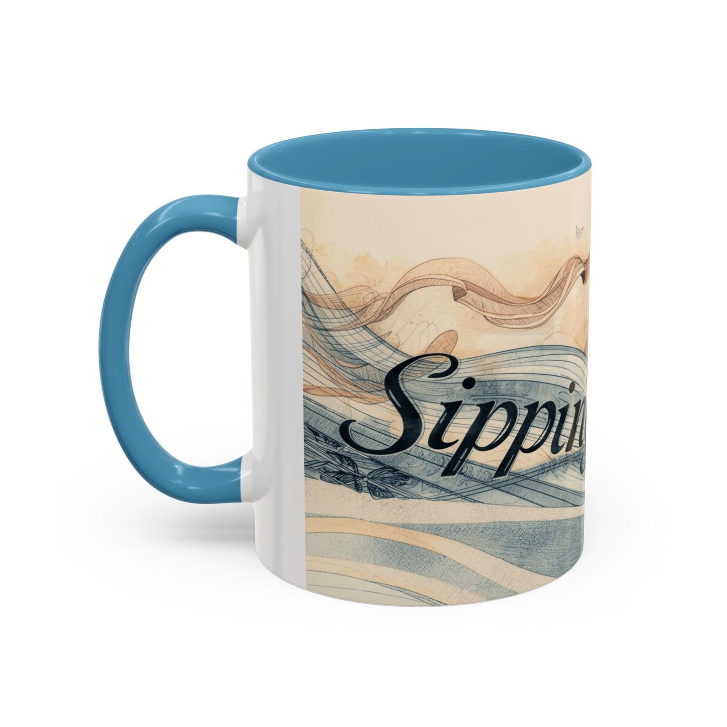 Sipping on Grace – Floral Watercolor Mug