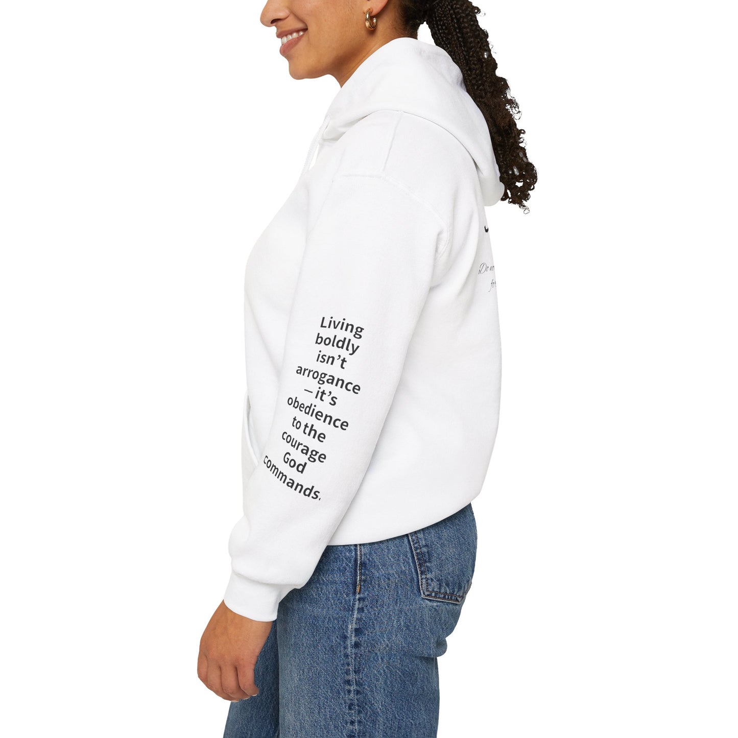Joshua 1:9 • Be Strong & Courageous • Unisex Hoodie