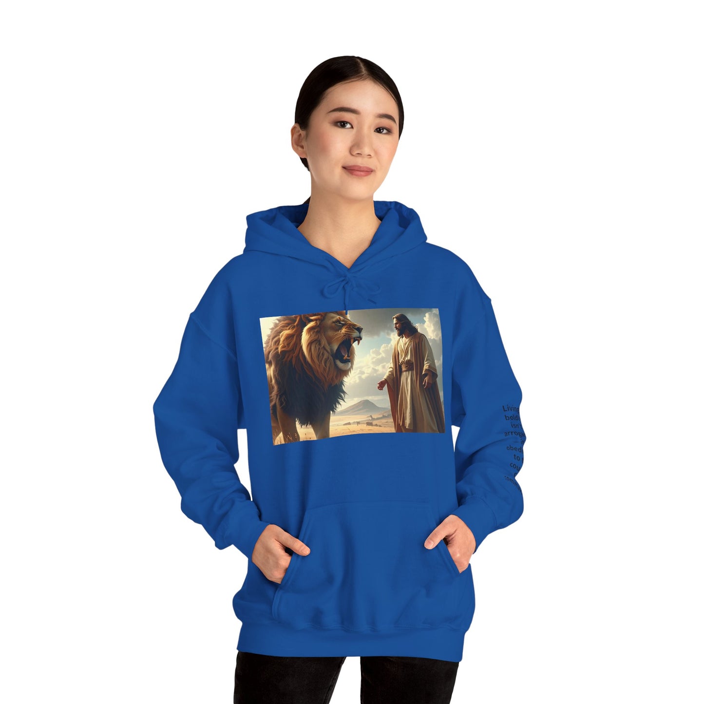 Joshua 1:9 • Be Strong & Courageous • Unisex Hoodie