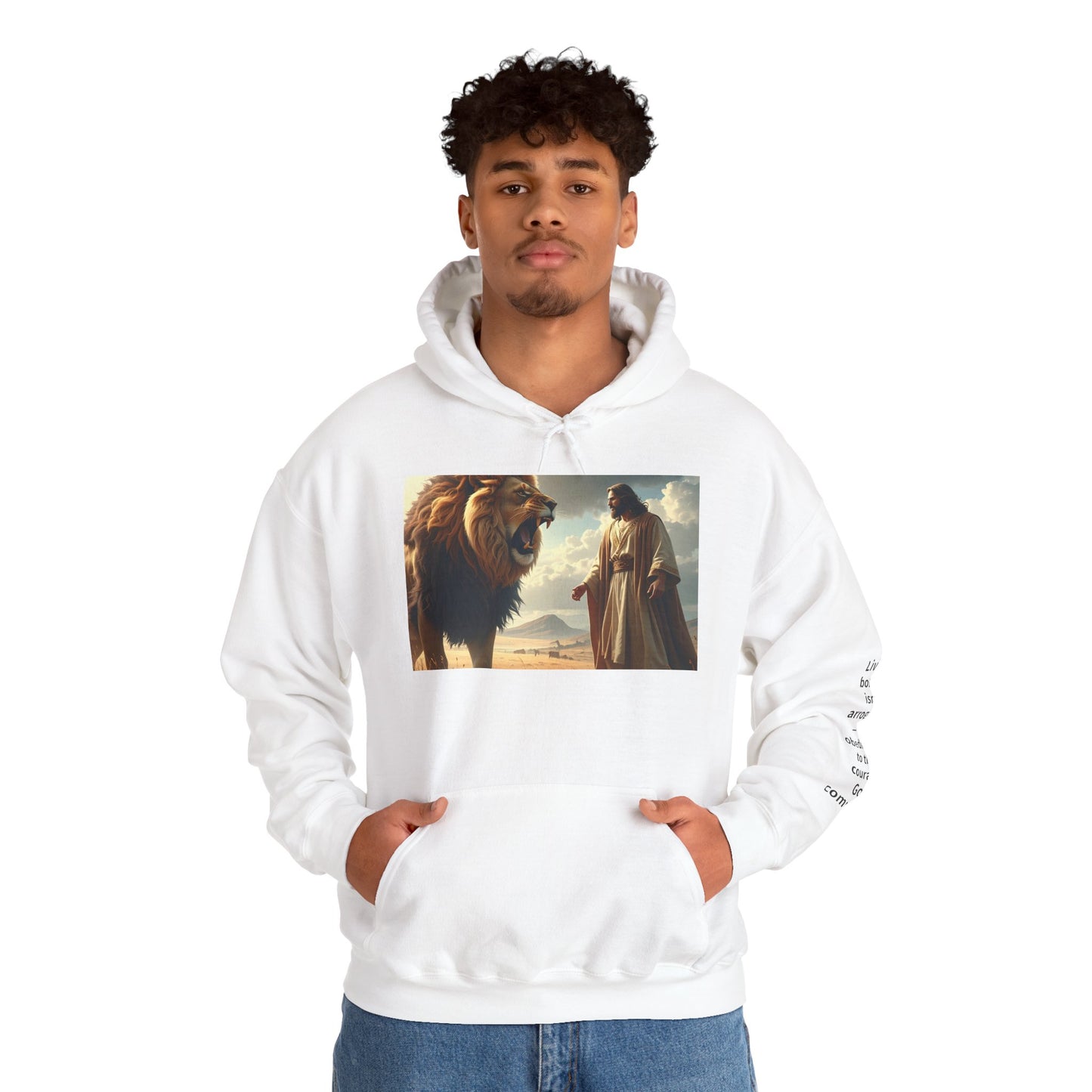 Joshua 1:9 • Be Strong & Courageous • Unisex Hoodie